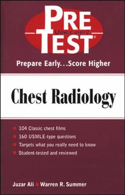Warren G. Summer, Juzar Ali - Chest Radiology: PreTest Self- Assessment and Review, E-bok