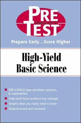 McGraw Hill - PreTest High-Yield Basic Science, Häftad. Tillgänglighet: Lägg i varukorg