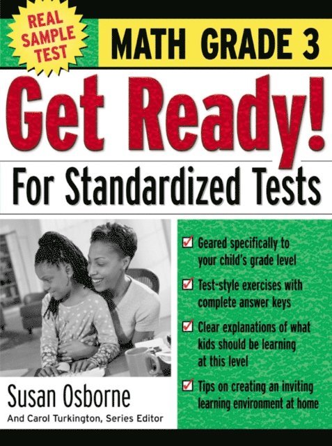 Carol Turkington, Susan Osborne - Get Ready! For Standardized Tests : Math Grade 3, E-bok