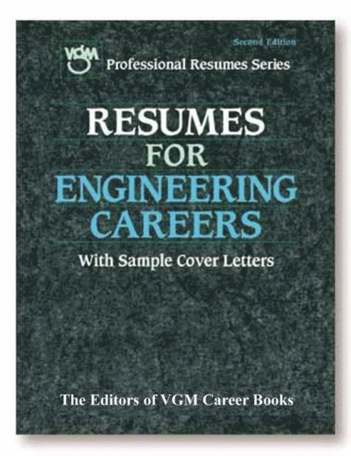 Editors of VGM - Resumes for Engineering Careers, E-bok. Tillgänglighet: Lägg i varukorg
