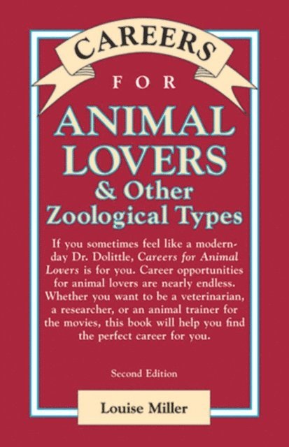 Louise Miller - Careers for Animal Lovers & Other Zoological Types, E-bok