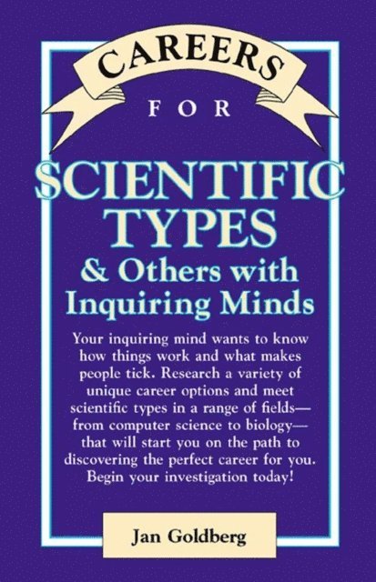 Jan Goldberg - Scientific Types & Others with Inquiring Minds, E-bok. Tillgänglighet: Lägg i varukorg