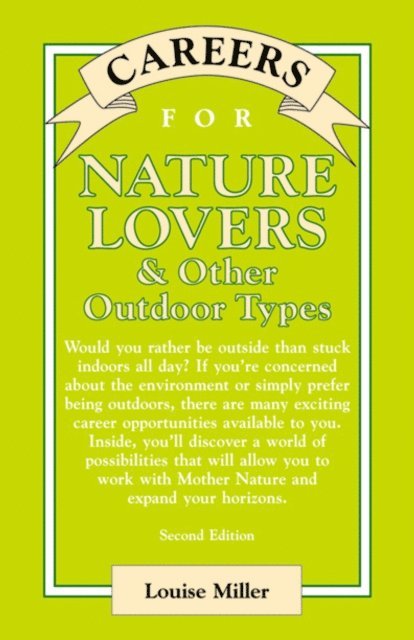 Louise Miller - Careers for Nature Lovers & Other Outdoor Types, E-bok