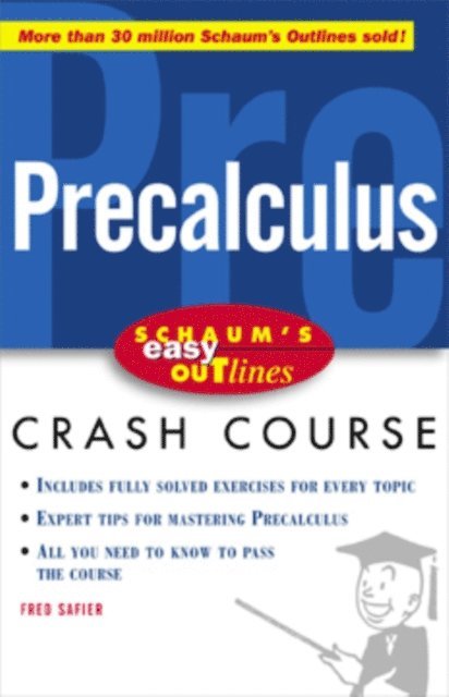 Fred Safier - Schaum's Easy Outline of Precalculus, E-bok