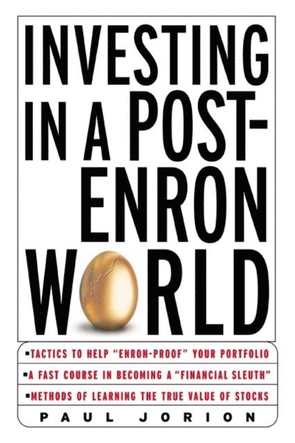 Paul Jorion - Investing in a Post-Enron World, E-bok