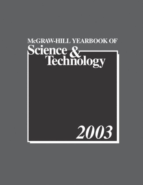 McGraw Hill - McGraw-Hill 2003 Yearbook of Science & Technology, E-bok. Tillgänglighet: Lägg i varukorg
