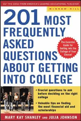 Mary Kay Shanley, Julia Johnston - Best Answers to the 201 Most Frequently Asked Questions about Getting into College, Häftad. Tillgänglighet: Lägg i varukorg