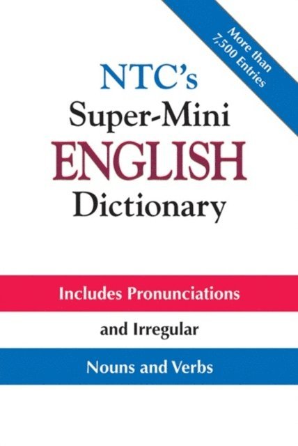 Richard A. Spears - NTC's Super-Mini English Dictionary, E-bok