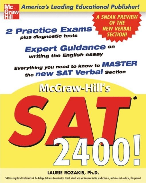 Laurie Rozakis - McGraw-Hill's SAT 2400!, E-bok