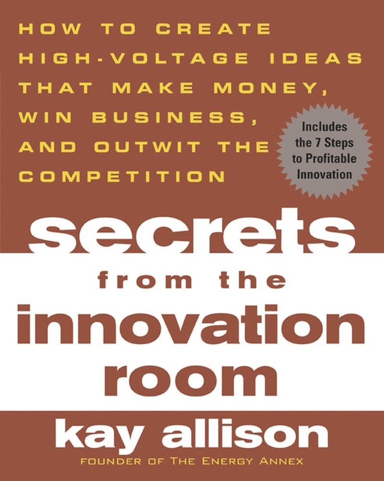 Kay Allison - Secrets from the Innovation Room, Häftad. Tillgänglighet: Lägg i varukorg