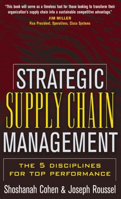 Joseph Roussel, Shoshanah Cohen - Strategic Supply Chain, E-bok. Tillgänglighet: Lägg i varukorg
