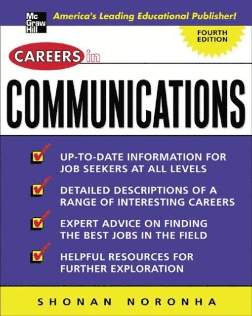 Shonan Noronha - Careers in Communications, E-bok. Tillgänglighet: Lägg i varukorg