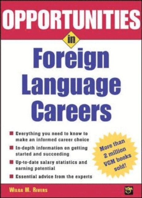Opportunities in Foreign Language Careers