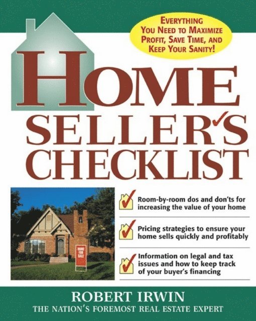 Robert Irwin - Home Seller's Checklist, E-bok