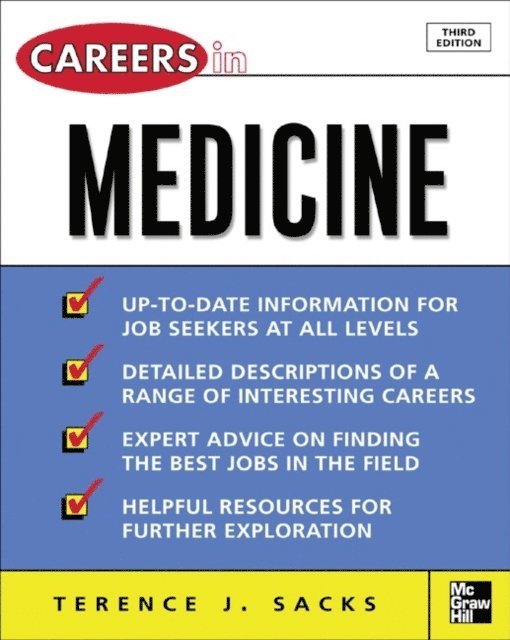 Terence J. Sacks - Careers in Medicine, 3rd ed., E-bok. Tillgänglighet: Lägg i varukorg