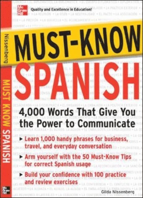 Gilda Nissenberg - Must-Know Spanish, E-bok