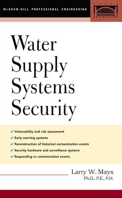 Larry W. Mays - Water Supply Systems Security, E-bok