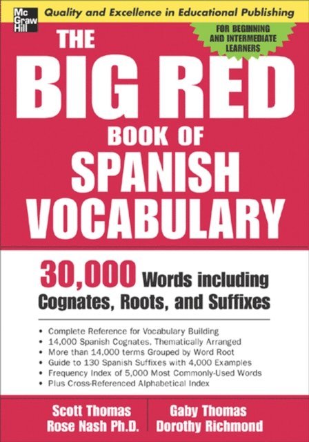Scott Thomas - Big Red Book of Spanish Vocabulary, E-bok