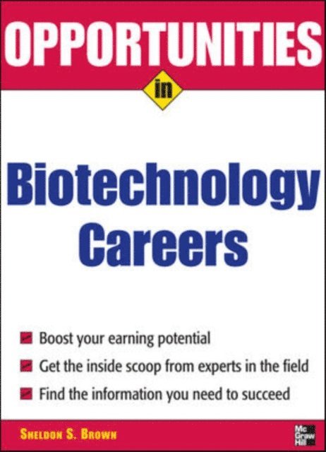 Opportunities in Biotech Careers