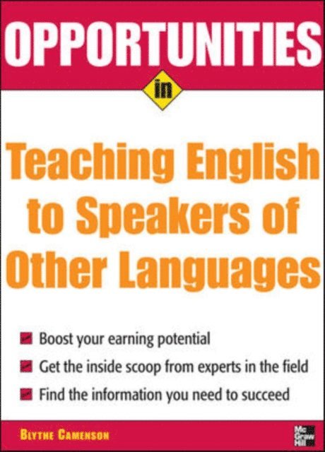 Blythe Camenson - Opportunities in Teaching English to Speakers of Other Languages, E-bok