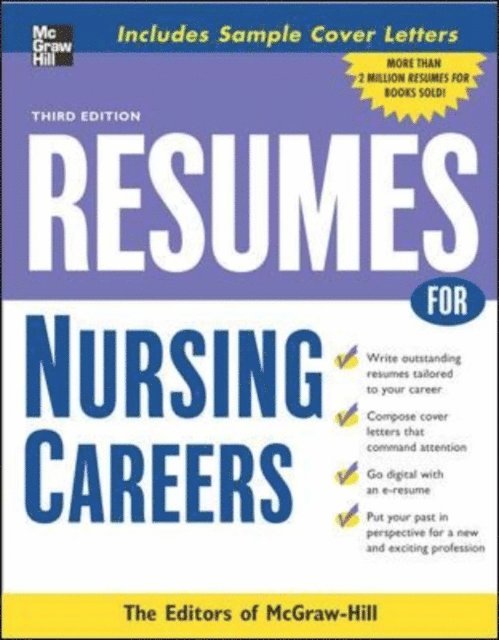 McGraw Hill - Resumes for Nursing Careers, E-bok. Tillgänglighet: Lägg i varukorg