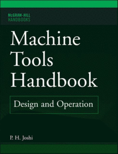 Machine Tools Handbook