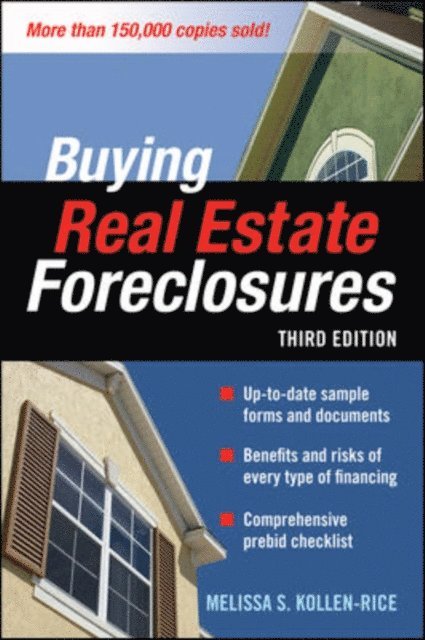 Melissa S. Kollen-Rice - BUYING REAL ESTATE FORECLOSURES 3/E, E-bok. Tillgänglighet: Lägg i varukorg