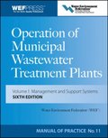 Operation of Municipal Wastewater Treatment Plants