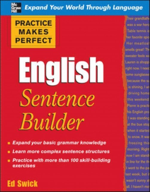 Ed Swick - Practice Makes Perfect English Sentence Builder, E-bok