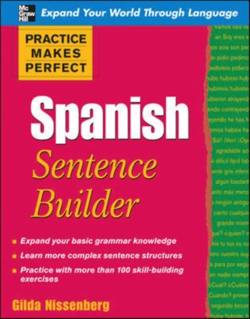 Gilda Nissenberg - Practice Makes Perfect Spanish Sentence Builder, E-bok