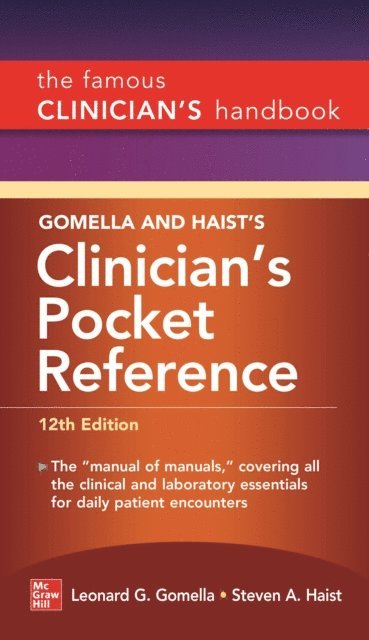 Leonard G. Gomella - Gomella and Haist's Clinician's Pocket Reference, 12th Edition, E-bok