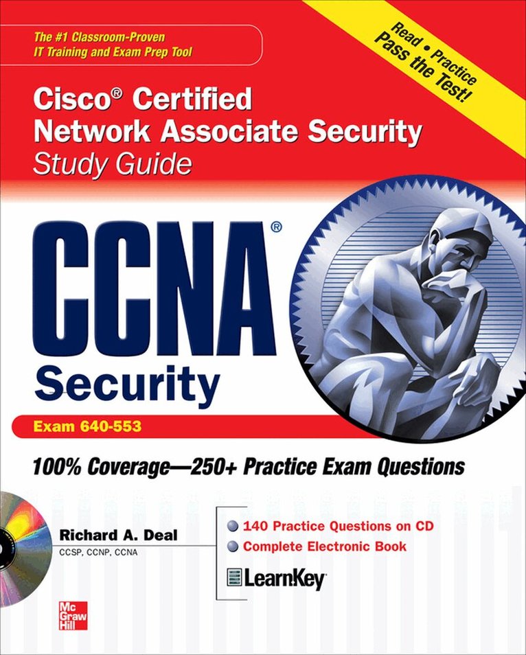 Richard Deal - CCNA Cisco Certified Network Associate Security Study Guide with CDROM (Exam 640-553), Övrigt