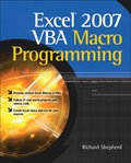 Excel 2007 VBA Macro Programming
