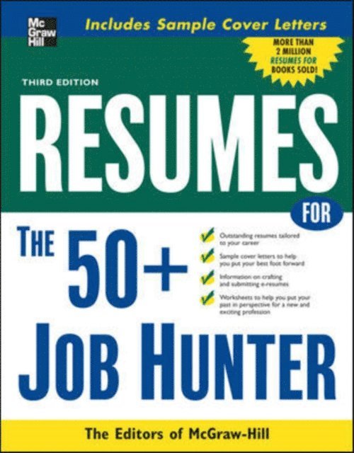 Editors of VGM Career Books - Resumes for 50+ Job Hunters, E-bok. Tillgänglighet: Lägg i varukorg