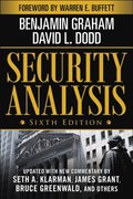Security Analysis: Sixth Edition, Foreword by Warren Buffett