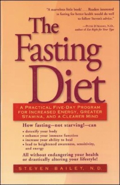 Steven Bailey - Fasting Diet, E-bok