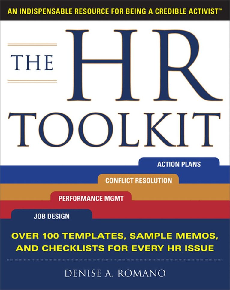 Denise Romano - HR Toolkit: An Indispensable Resource for Being a Credible Activist, Häftad. Tillgänglighet: Lägg i varukorg