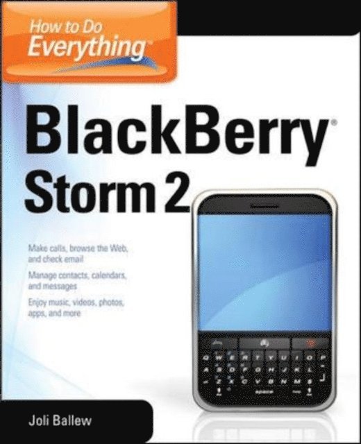 Joli Ballew - How to Do Everything BlackBerry Storm2, E-bok