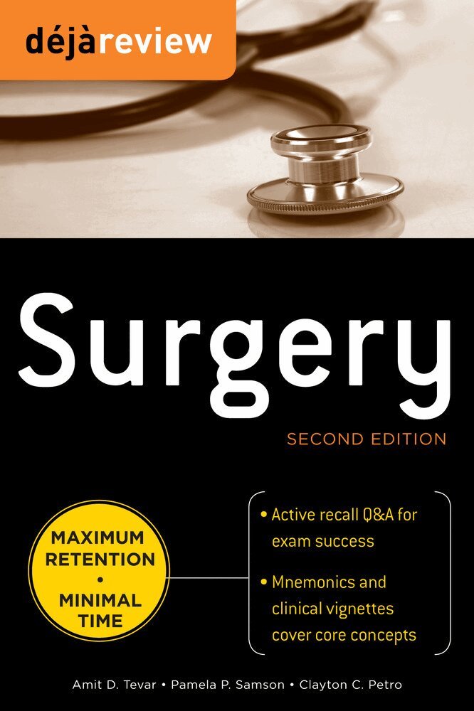Amit Tevar - Deja Review Surgery, Häftad. Tillgänglighet: Lägg i varukorg