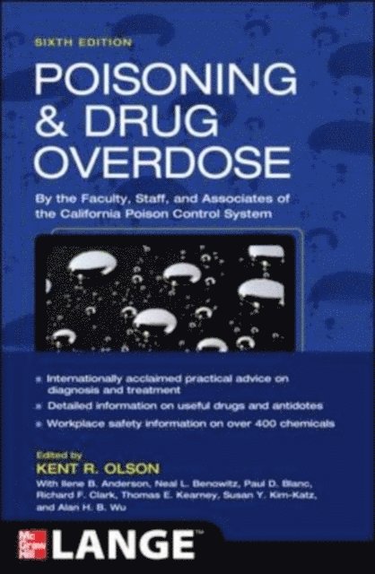 Kent R. Olson - Poisoning and Drug Overdose,  Sixth Edition, E-bok