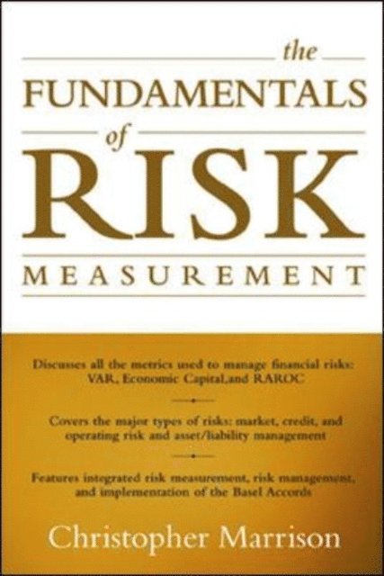 Fundamentals of Risk Measurement