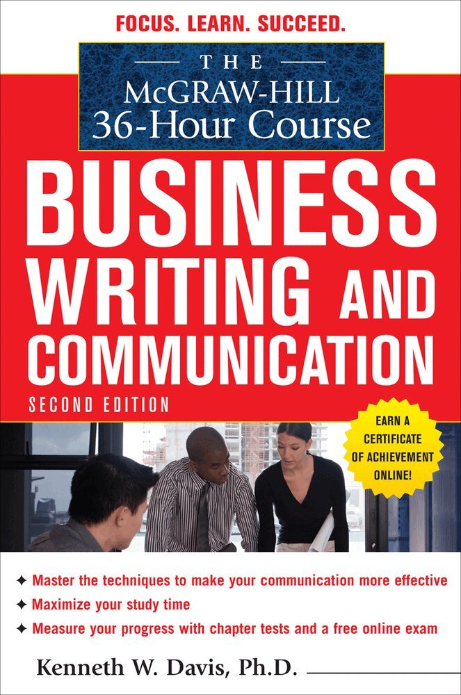 Kenneth Davis - McGraw-Hill 36-Hour Course in Business Writing and Communication, Second Edition, Häftad. Tillgänglighet: Lägg i varukorg