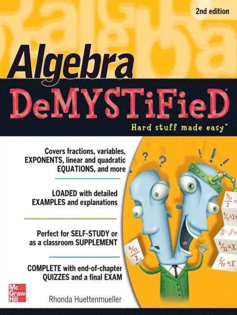 Rhonda Huettenmueller - Algebra DeMYSTiFieD, Second Edition, E-bok