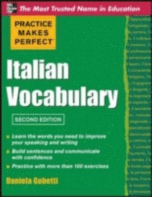 Daniela Gobetti - Practice Makes Perfect Italian Vocabulary, E-bok