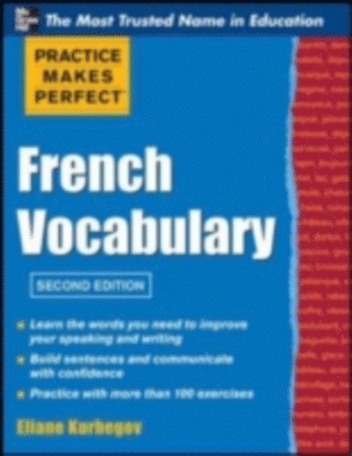 Eliane Kurbegov - Practice Make Perfect French Vocabulary, E-bok