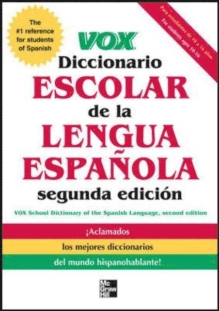 Vox - VOX Diccionario Escolar, 2nd Edition, E-bok. Tillgänglighet: Lägg i varukorg