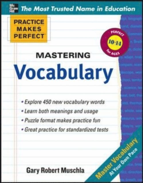 Gary Robert Muschla - Practice Makes Perfect Mastering Vocabulary, E-bok