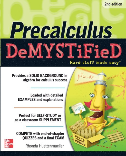 Rhonda Huettenmueller - Pre-calculus Demystified, Second Edition, E-bok