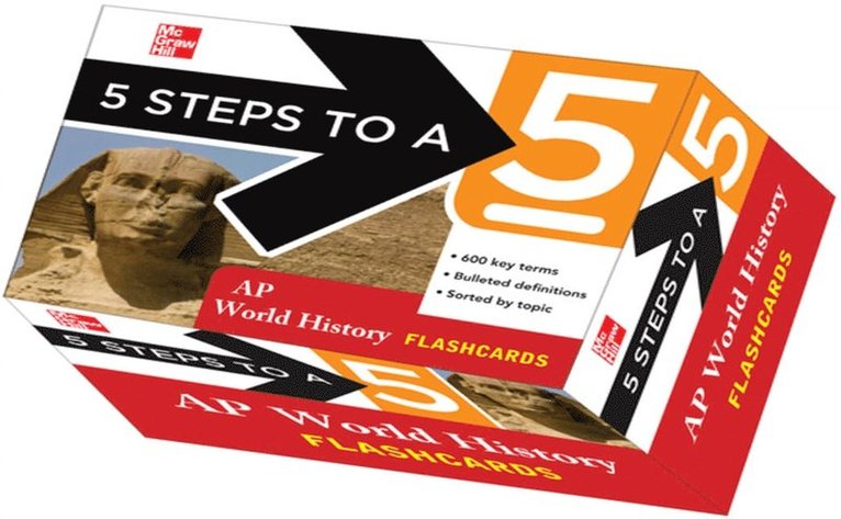 Peggy J. Martin - 5 Steps to a 5 AP World History Flashcards, E-bok. Tillgänglighet: Lägg i varukorg