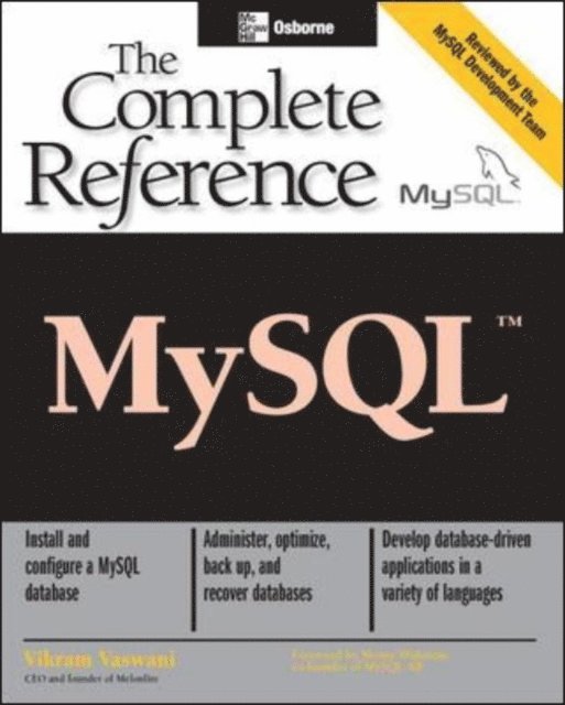 Vikram Vaswani - MySQL: The Complete Reference, E-bok. Tillgänglighet: Lägg i varukorg